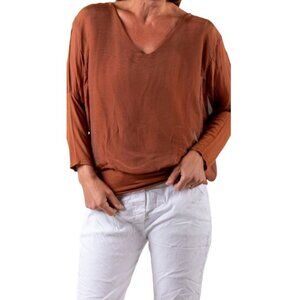 Italian Silk "Cavoli" Blouse